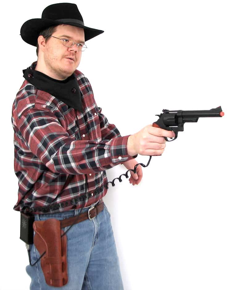 Wild west laser tag